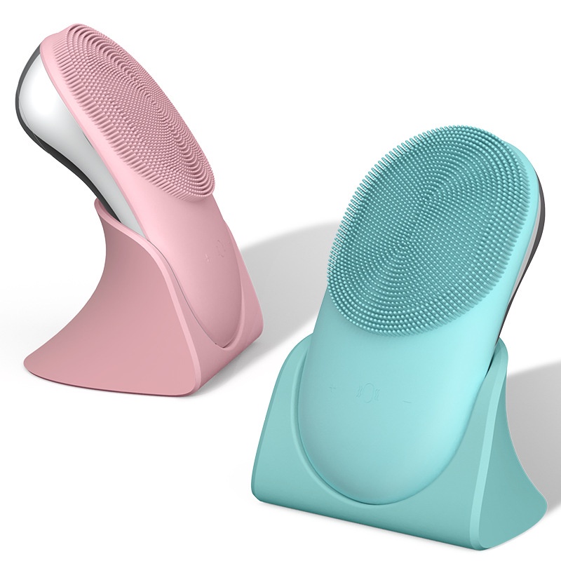 Máy rửa mặt JIASHI 3 trong 1 massage 8 cấp độ làm sạch sâu tẩy tế bào chết, làm nóng tăng hấp thu dưỡng chất - MRM03