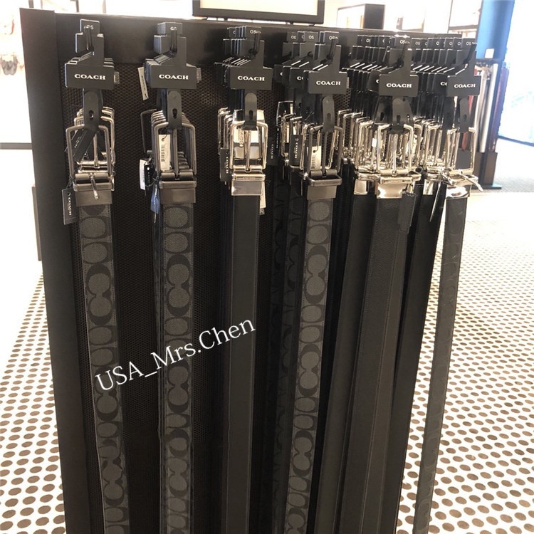 Thắt lưng khóa gài da COACH, hàng chính hãng có giấy chứng nhận mua hàng Thắt lưng nam thắt lưng Coach