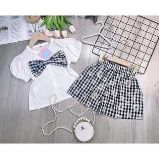 Bộ cộc tay bé gái size 15-30kg