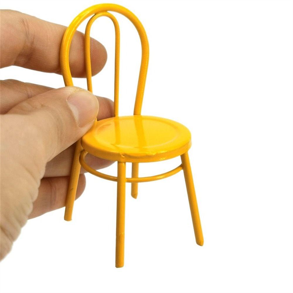 Mô Hình Ghế Tự Trang Trí Nhà Búp Bê Thu Nhỏ DIY