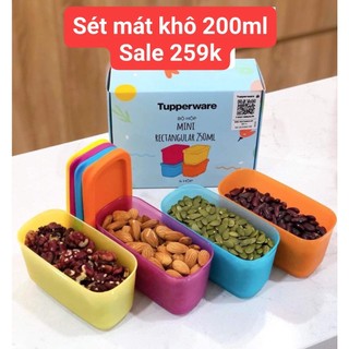 BỘ HỘP MINI RECTANGULAR 250ML (4)