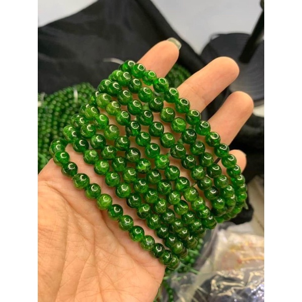 Vòng tay diopside vip ( siêu đẹp )