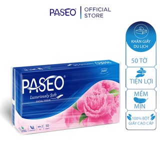 Paseo khăn giấy du lịch 50 tờ