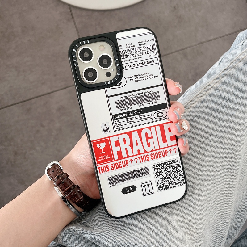 Ốp Điện Thoại pc Cứng Tráng Gương Họa Tiết dhl Cho iphone 15 14 15pro 11 12 13 pro max