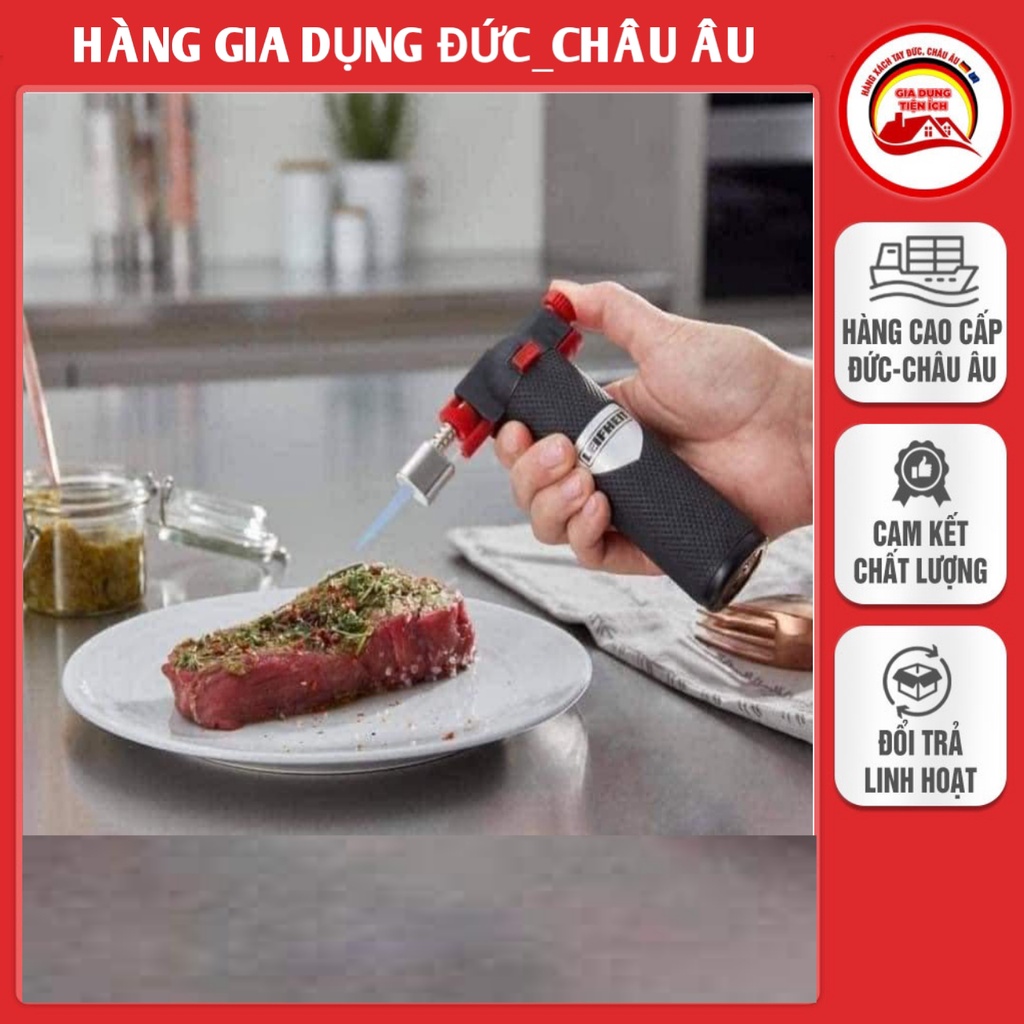 Đèn khò LEIFGEIT Đức cực kỳ tiện lợi, thao tác đơn giản, có khóa trẻ em an toàn