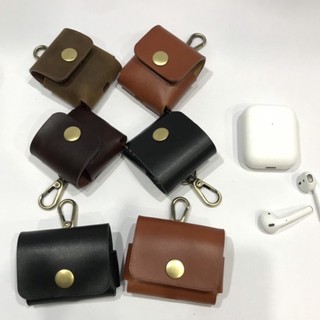 Bao da tai nghe Airpods 1, Airpod 2, AirPods 3; Airpods Pro da bò thật, Case bảo vệ Apple Airpods da thật Handmade