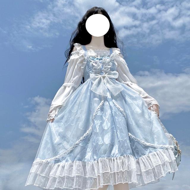 [NANAKO] Hàng Có Sẵn Đầm Công Chúa Lolita Nhật Bản Ngọt Ngào Dễ Thương | BigBuy360 - bigbuy360.vn