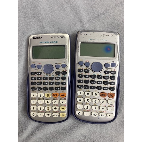 pass máy tính casio 570 cũ , đập mạnh thì lên