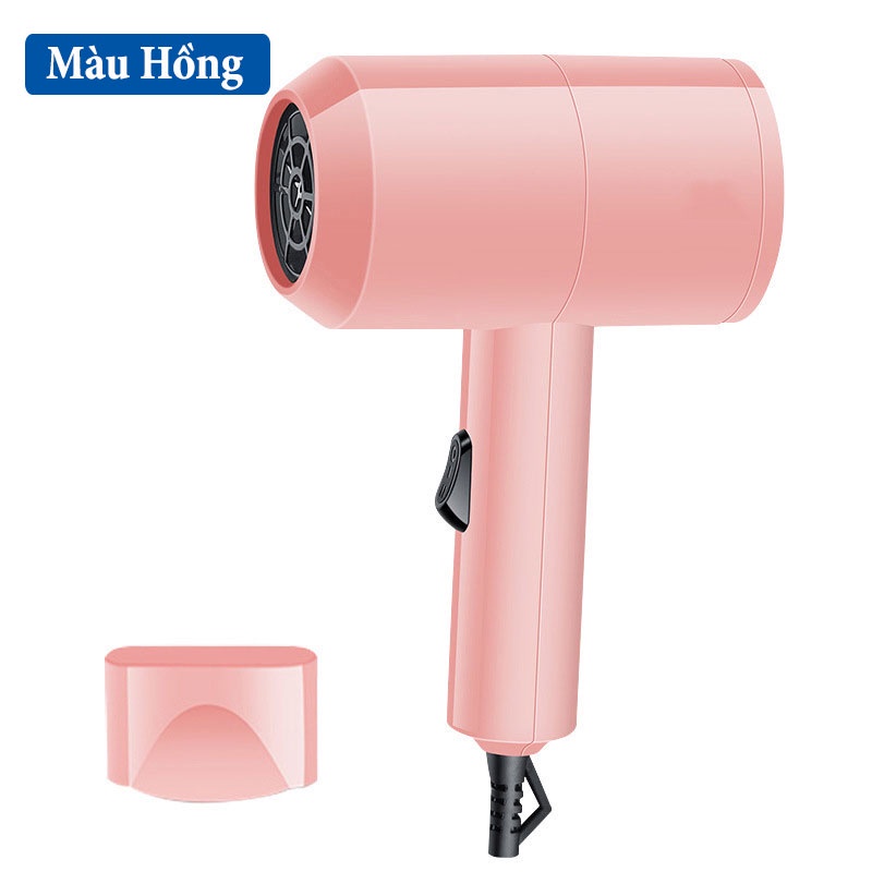 Máy Sấy Tóc Mini VER1 Cầm Tay Tiện Lợi Công Suất 400W, Sấy Tạo Kiểu Tóc Nam, Nữ Nhỏ Gọn Mang Đi Du Lịch -Gia Dụng Tý Tẹo