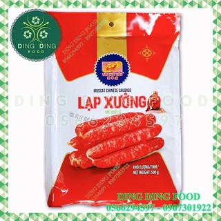 [Hỏa Tốc] [HSD: 05/2023][ GÓI 500G ] Lạp Xưởng Nạc 4 Sao Tân Huê Viên Loại Cao Cấp | Đặc Sản Mai Quế Lộ - DING DING FOOD