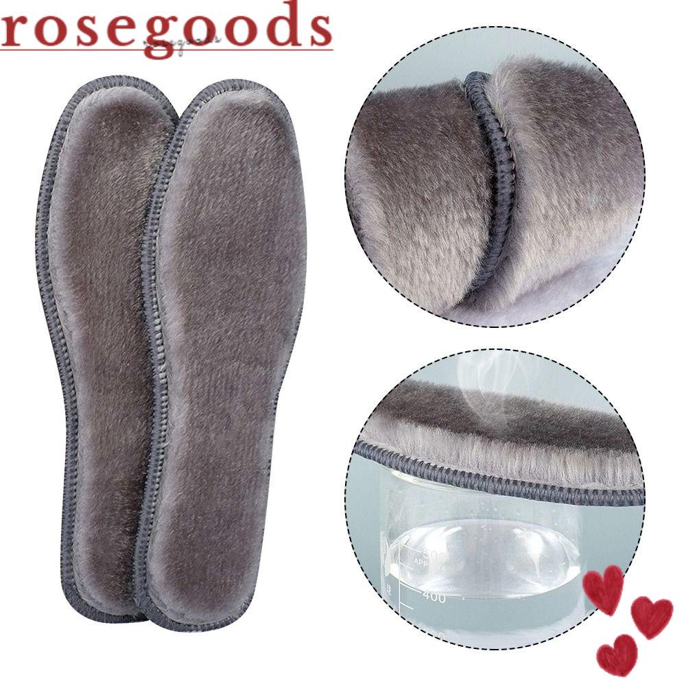 Set 2 Cặp Đế Lót Giày Mềm Mại Dày Dặn Ấm Áp Thoải Mái Thoáng Khí Dành