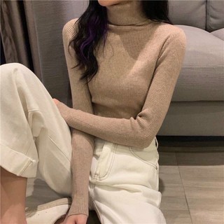 Áo len cổ lọ 5p hàng đẹp QC