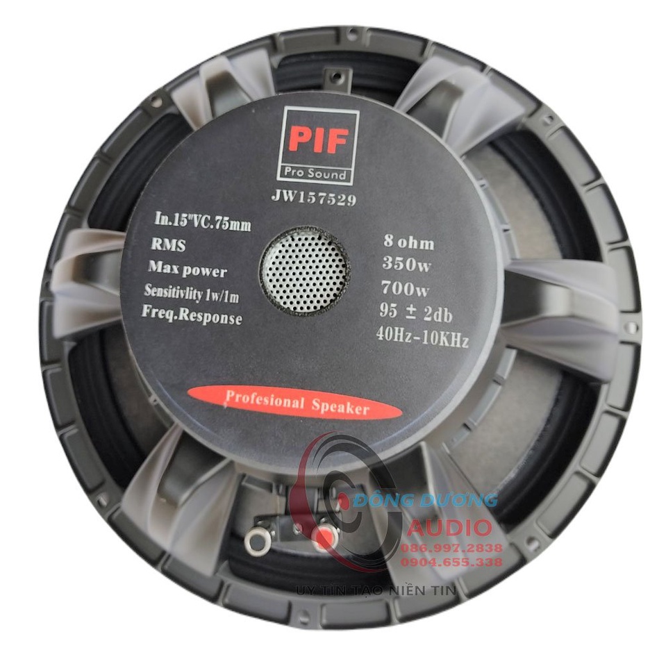 LOA BASS 40 PIFCHINA TỪ 170 COIL 75 - GÂN VẢI 2 XẾP - GIÁ MỘT LOA JW157529