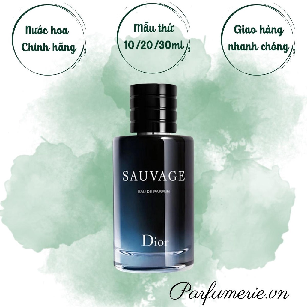 Nước hoa nam sang trọng 𝐃 𝐈 𝟎 𝐑 SAUVAGE EDP hương thơm phóng khoáng, lịch lãm đầy lôi cuốn