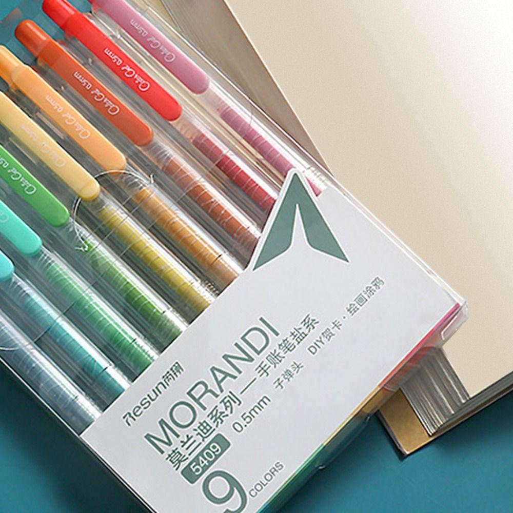 CHOOKEY Set 9 Bút Bắt Sáng Nhiều Màu Sắc Thời Trang