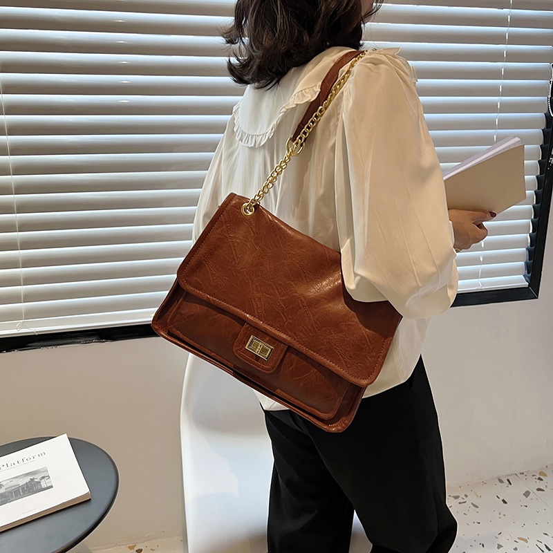 Túi Đeo Vai Cỡ Lớn Phong Cách retro Thời Trang Cho Nữ