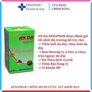 An Dạ Kingphar viên hỗ trợ loét dạ dày trào ngược dạ dày