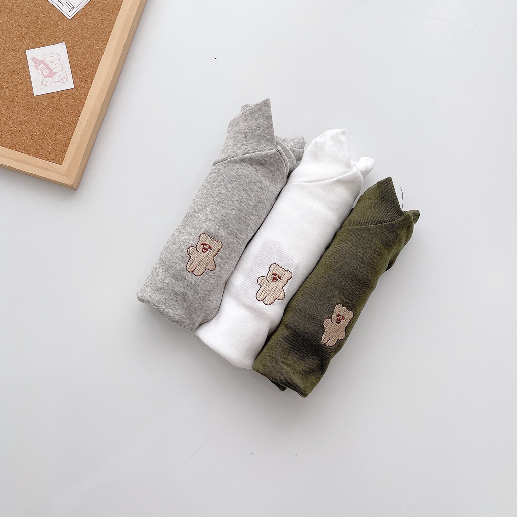 SET 3 ÁO GIỮ NHIỆT THÊU GẤU