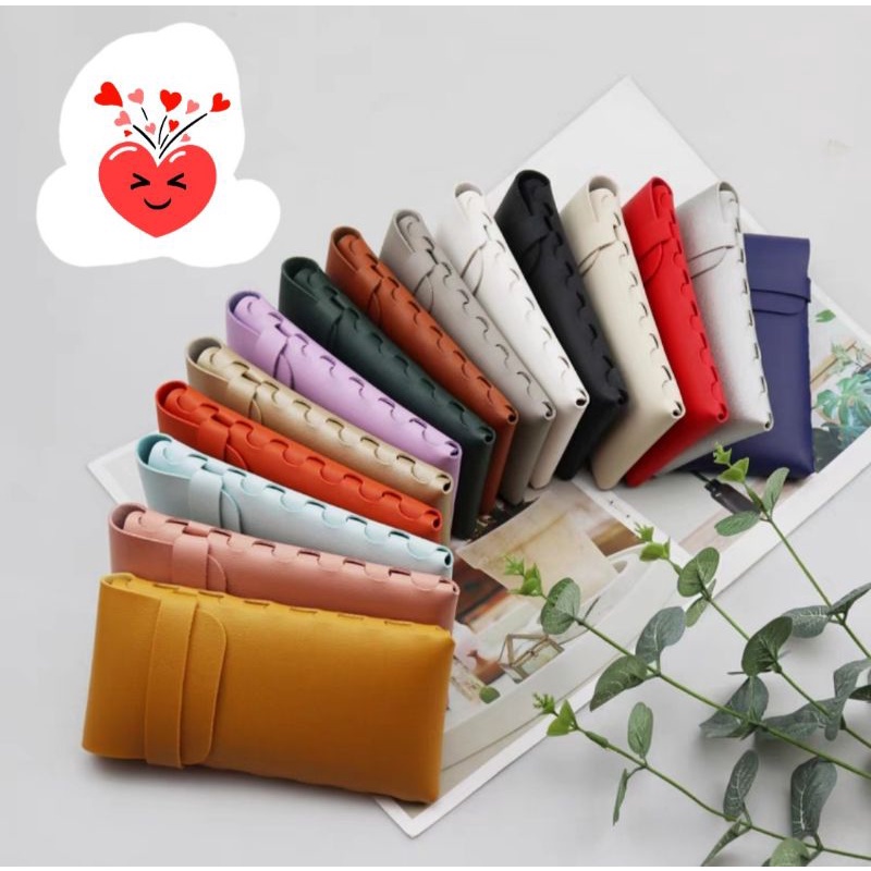 Ví Da đựng kính