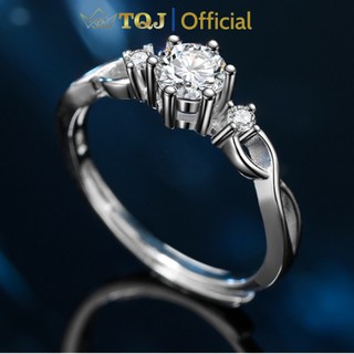 Nhẫn bạc nữ tqj- nz27, nhẫn bạc 925, nhẫn bạc thời trang, nhẫn bạc đính đá cao cấp