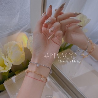 ᴾᵀᴺᵃᶜᶜ Lắc tay / lắc chân chuông charm soàn xi cao cấp