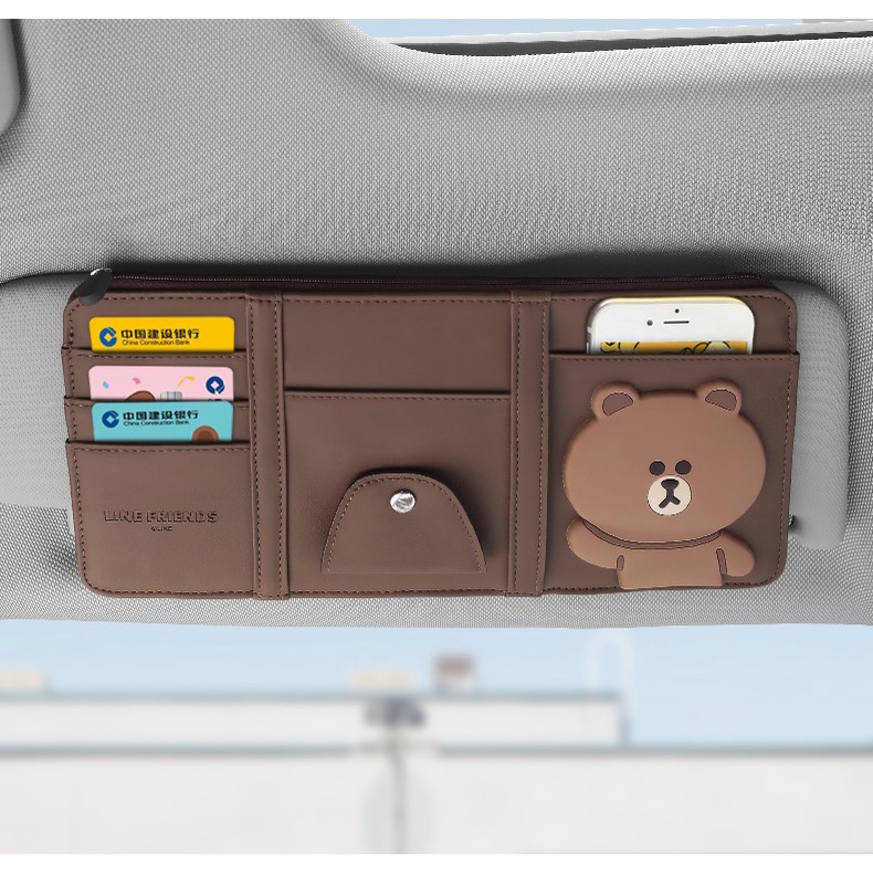 VÍ, TÚI ĐỰNG ĐỒ ĐA NĂNG GẮN TẤM CHE NẮNG XE Ô TÔ