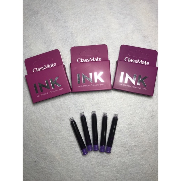 Vỉ 5 ống mực Tím bút máy CLASSMATE CL-IC101