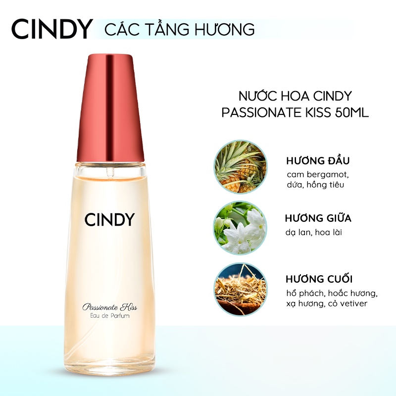 Combo 2 Nước hoa Cindy 50ml/chai