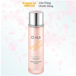 Sữa dưỡng da hỗ trợ trắng hồng, mịn màng Ohui Miracle Moisture Emulsion 130ml