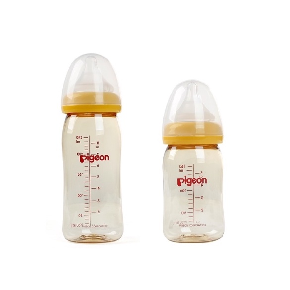 Bình Sữa PIGEON Softouch 160ml/240ml cho Bé Sơ Sinh,-Nhập khẩu Thái Lan