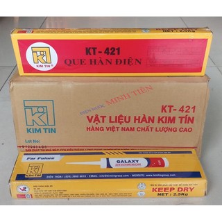 <Bán lẻ 1 kg> Que hàn Kim Tin KT-421 2.5mm