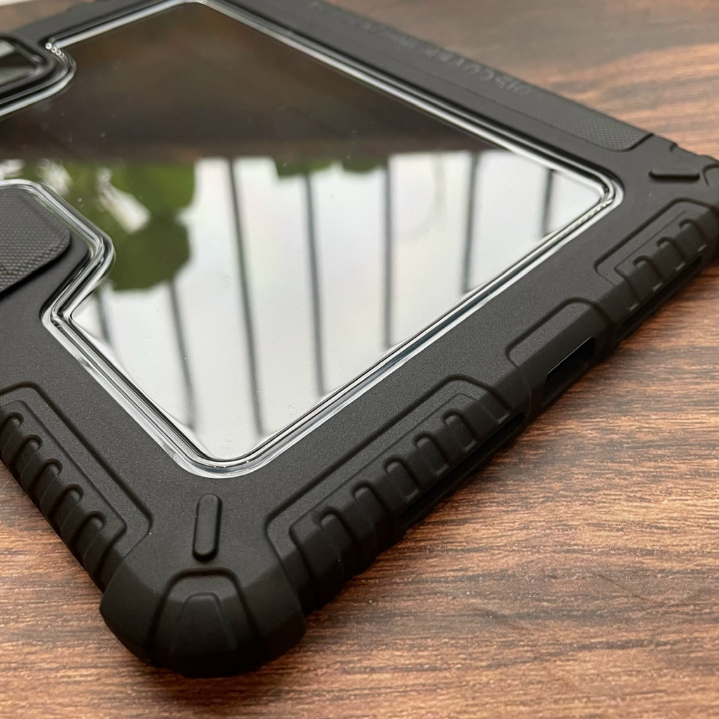 Bao da chống sốc có nắp trượt bảo vệ camera Nillkin Bumper Leather Pro cho Apple iPad Mini 6
