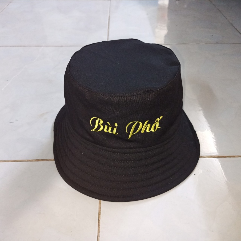 Nón Thêu Chữ Logo Theo Yêu Cầu, Bucket, Tai Bèo, Rộng Vành Nam Nữ Đẹp Thời Trang