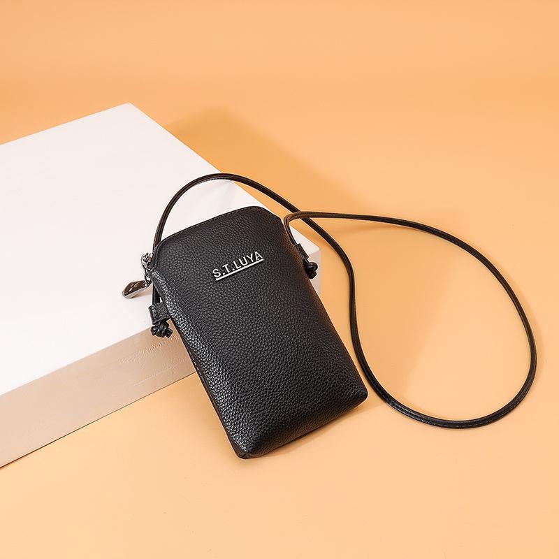 Túi Đeo Vai Da Bò Thật Mềm Mại Màu Kẹo Thời Trang 2022 Cho Nữ