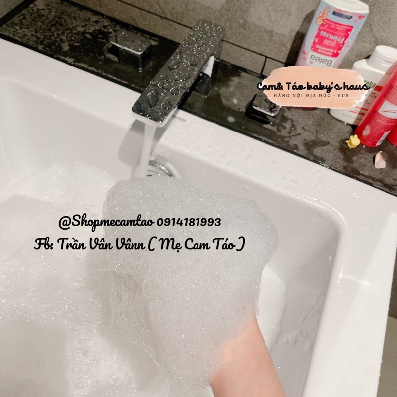 Gói tắm bồn tạo bọt cho người lớn hàng Đức, gói tắm thơm thư giãn.