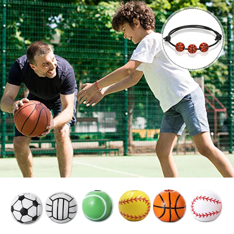 Set 20 Hạt Cườm Xỏ Lỗ Dùng Để Làm Đồ Trang Sức Thủ Công