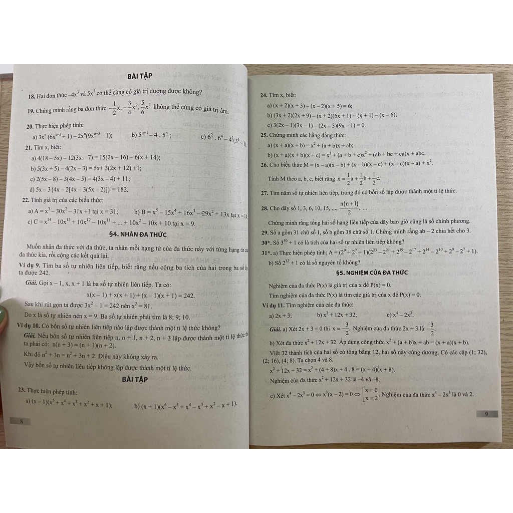 Sách Nâng Cao Và Phát Triển Toán Lớp 7 Tập Hai