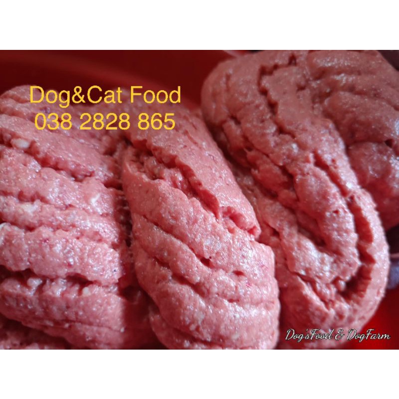 GÀ XAY CƠ BẢN cây 1Kg/ THỨC ĂN TƯƠI CHO CHÓ MÈO