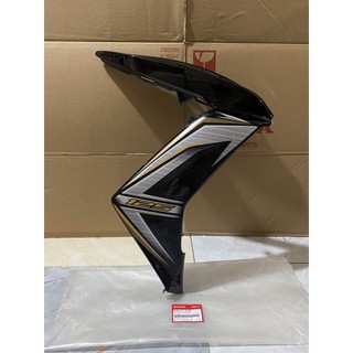 Ốp yếm trước bên phải - bửng yếm honda air blade 125 năm 2014 màu vàng đen. 64500k27v60zd