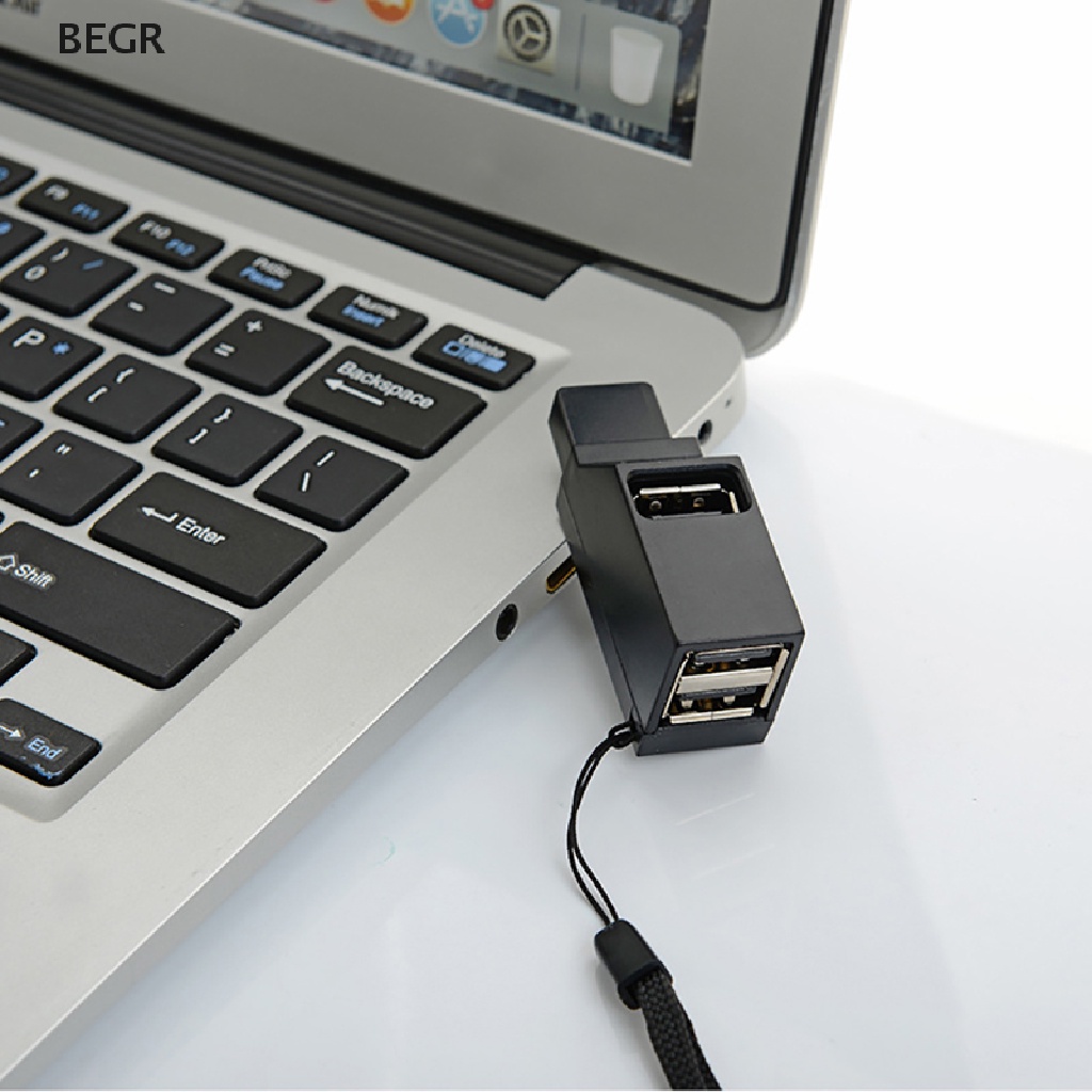 Bộ Chia 3 Cổng USB 3.0 Truyền Dữ Liệu Nhanh Cho Máy Tính Laptop Macbook 2.0