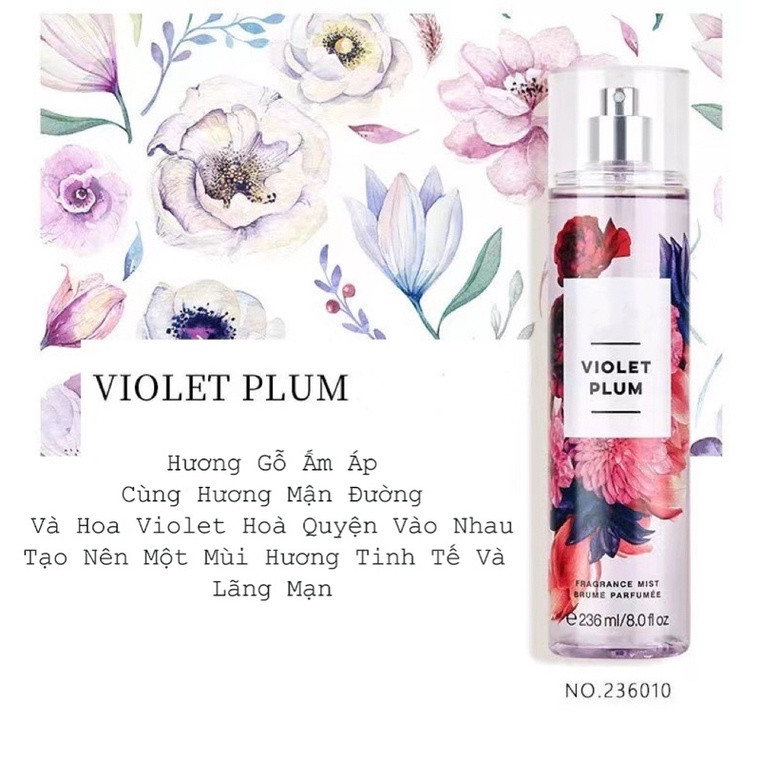 B2 Nước Hoa Xịt Thơm Nữ Vic 236ml Hương Hoa Cỏ Nhẹ Nhàng Tươi Mát Cuốn Hút