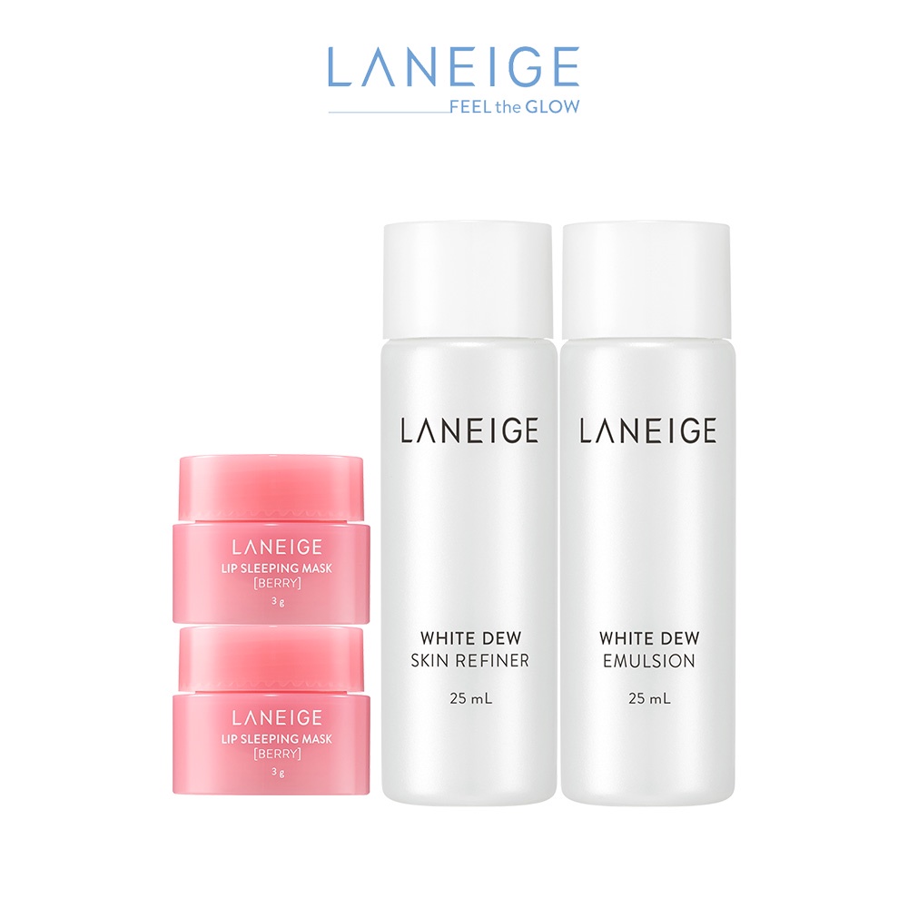 [HB gift] Bộ quà tặng dưỡng ẩm và dưỡng trắng da Laneige