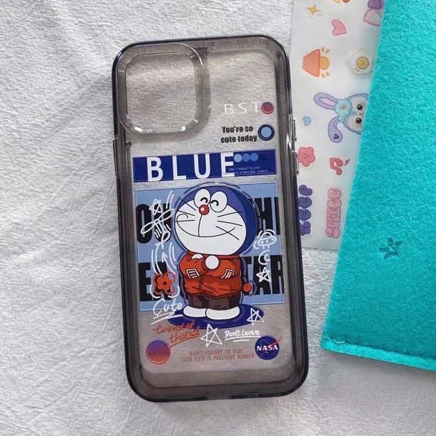 Ốp Điện Thoại TPU Silicon Mềm Trong Suốt Chống Sốc In Hình Mèo Dễ Thương Cho IPhone 14 12 13 11 Pro Max 6S 7 8 Plus X XS XR