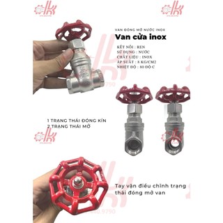 Van cửa tay vặn inox 304