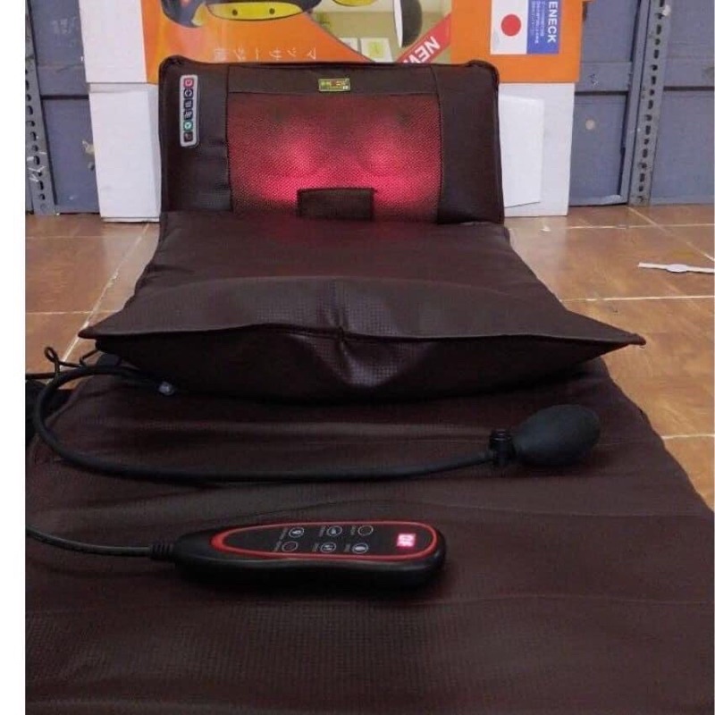 Nệm Massage Toàn thân Rung giảm đau cổ gáy lưng chân. Nệm massage siêu bền