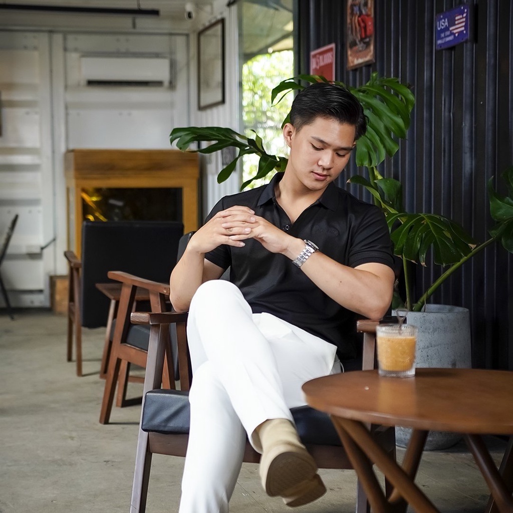 Áo thun nam POLO trơn vải cá sấu cao cấp ngắn tay - POLO PASS BASIC