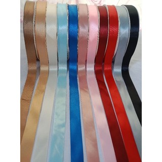 Ruy băng lụa 1 mặt 2cm giá 1 mét