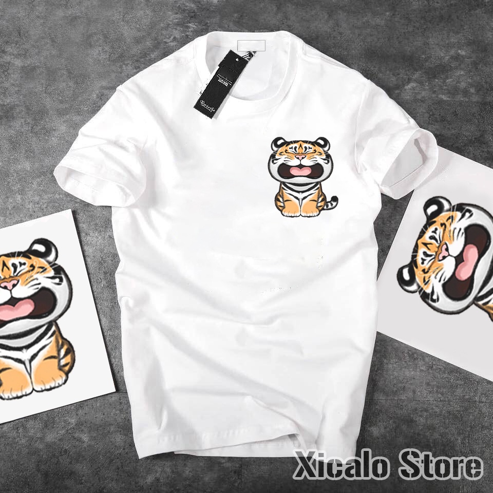 Áo thun in hình Hổ Con Khóc Nhè, Áo Phông Oversize Cotton Co Dãn Unisex Thoáng Mát nam nữ RẺ cực Sốc