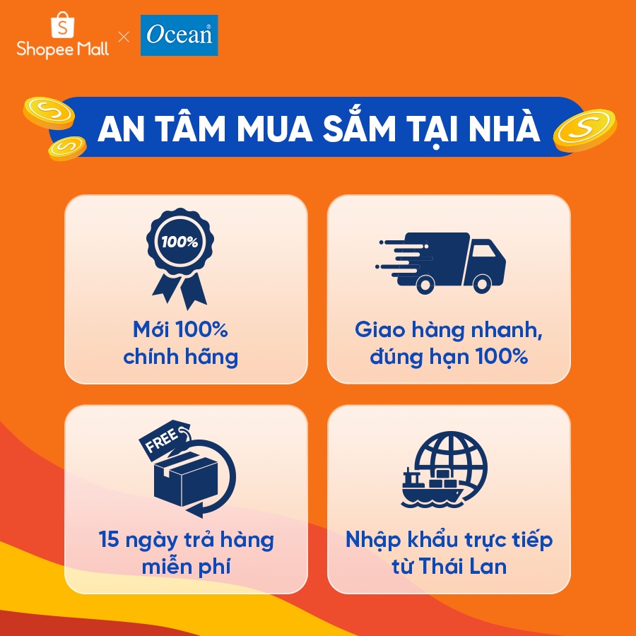 Bộ 6 Ly Rượu Ocean Classic Saucer Champ 200ml