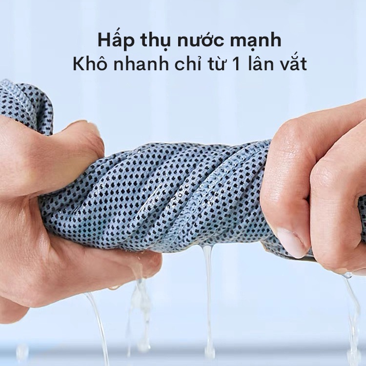 Khăn lạnh thể thao đa năng thấm hút mồ hôi, làm mát nhanh tập gym, tập thể thao